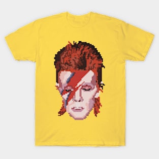 Pixel Art David Popstar T-Shirt